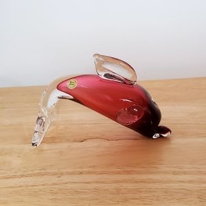 Rossi Dolphin Glass Art
